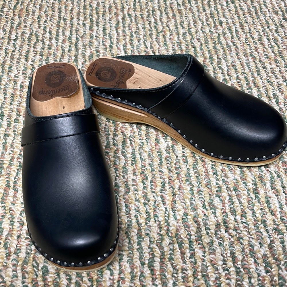 Troentorps DaVinci Clogs, Black size 37